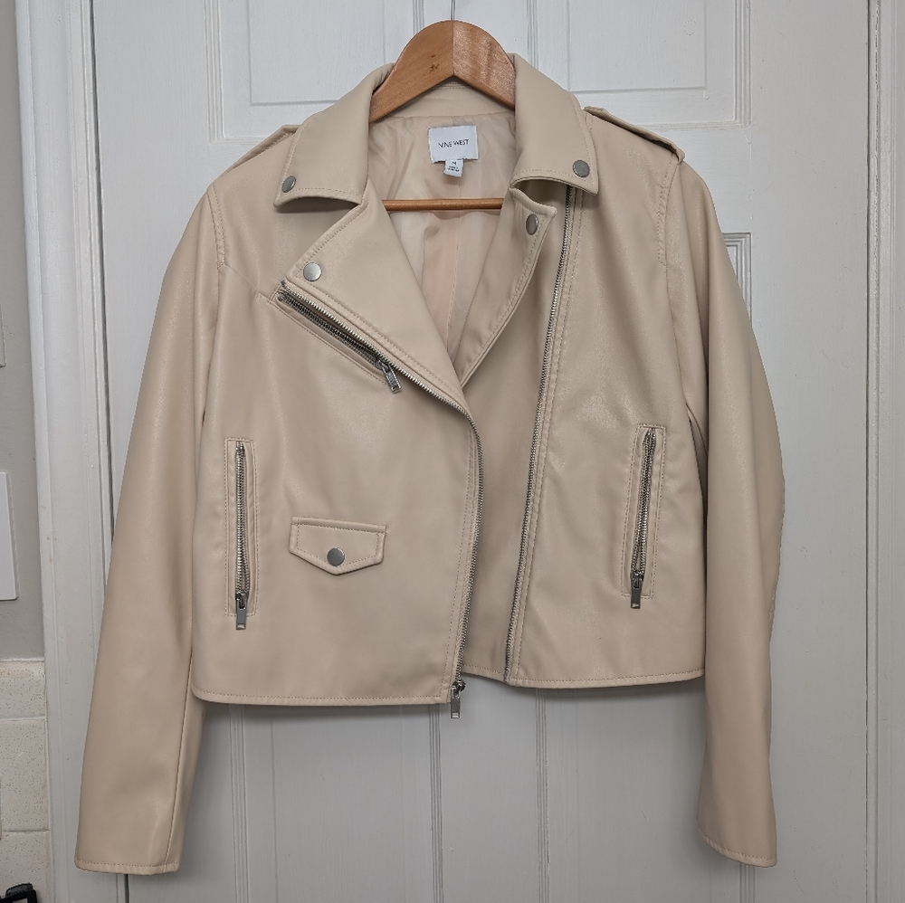 Med Nine West Cream Jacket